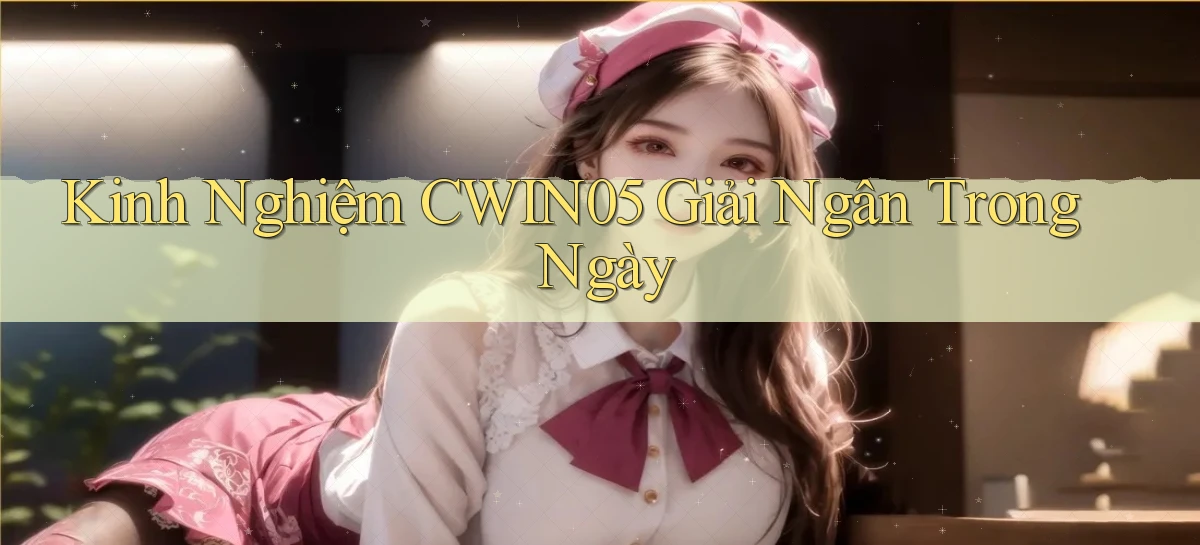 kinh nghiệm cwin05 giải ngân trong ngày