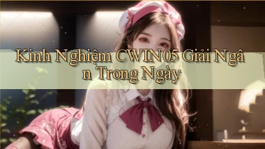 kinh nghiệm cwin05 giải ngân trong ngày