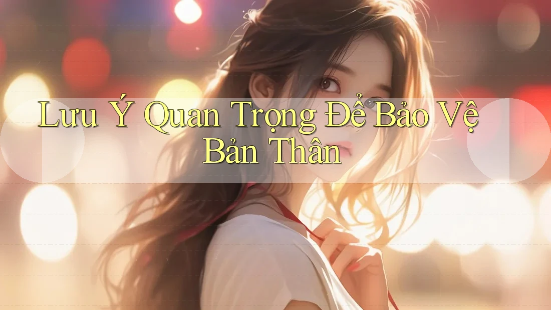 Lưu Ý Quan Trọng Để Bảo Vệ Bản Thân