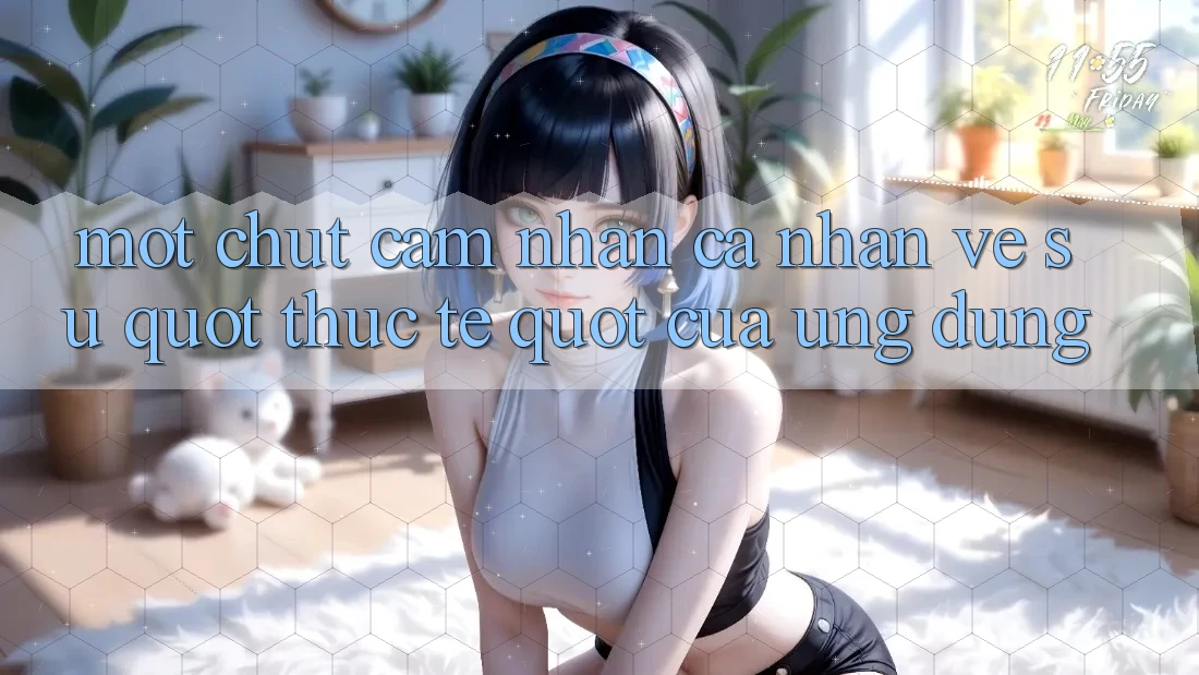 Một chút cảm nhận cá nhân về sự " thực tế" của ứng dụng Một chút cảm nhận cá nhân về sự " thực tế" của ứng dụng