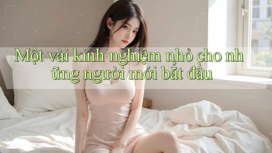 Một vài kinh nghiệm nhỏ cho những người mới bắt đầu