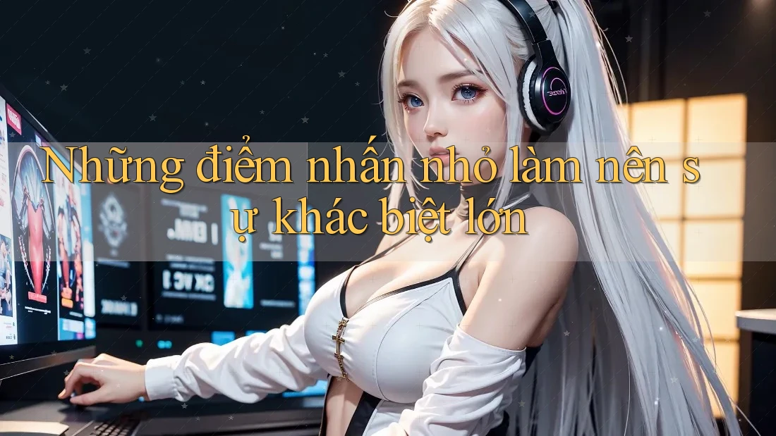 Những điểm nhấn nhỏ làm nên sự khác biệt lớn