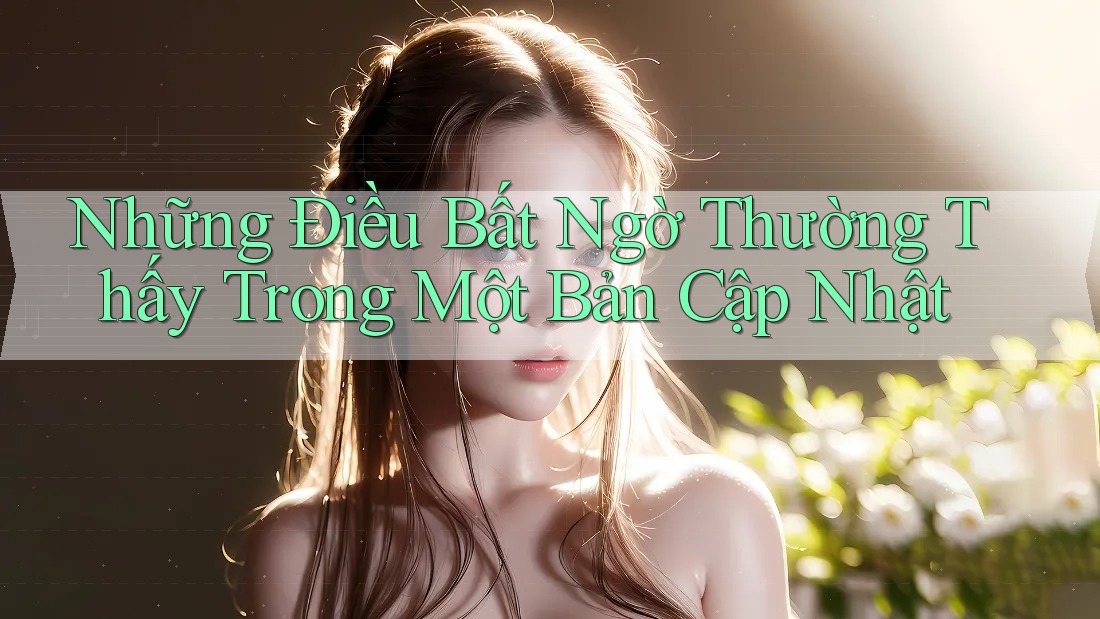 Những Điều Bất Ngờ Thường Thấy Trong Một Bản Cập Nhật