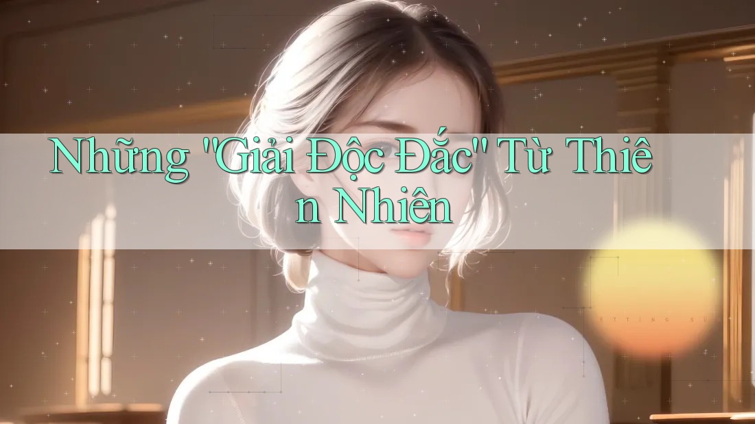 Những “Giải Độc Đắc” Từ Thiên Nhiên