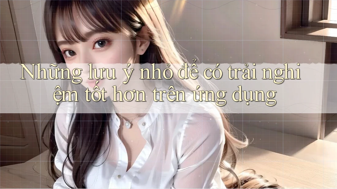 Những lưu ý nhỏ để có trải nghiệm tốt hơn trên ứng dụng Những lưu ý nhỏ để có trải nghiệm tốt hơn trên ứng dụng