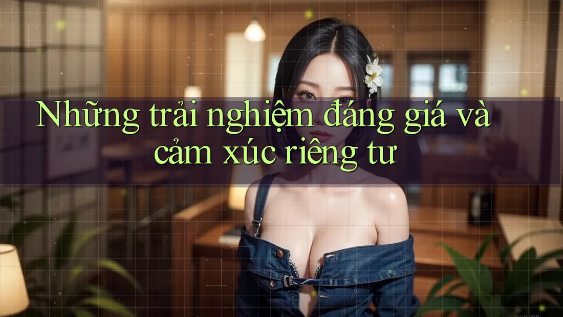 Những trải nghiệm đáng giá và cảm xúc riêng tư Những trải nghiệm đáng giá và cảm xúc riêng tư