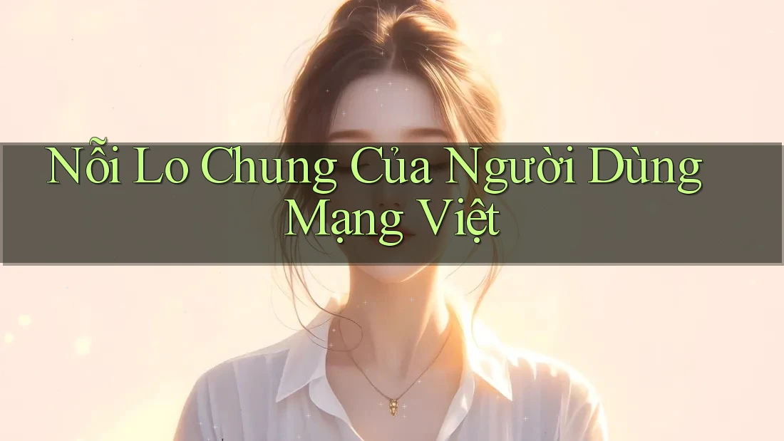 Nỗi Lo Chung Của Người Dùng Mạng Việt
