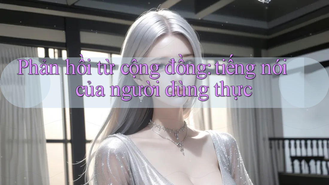 Phản hồi từ cộng đồng: tiếng nói của người dùng thực Phản hồi từ cộng đồng: tiếng nói của người dùng thực