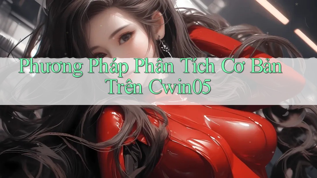 Phương Pháp Phân Tích Cơ Bản Trên Cwin05 Phương Pháp Phân Tích Cơ Bản Trên Cwin05
