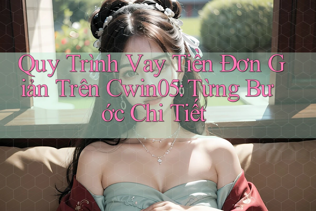 Quy Trình Vay Tiền Đơn Giản Trên Cwin05: Từng Bước Chi Tiết
