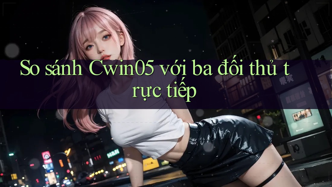 So sánh Cwin05 với ba đối thủ trực tiếp So sánh Cwin05 với ba đối thủ trực tiếp