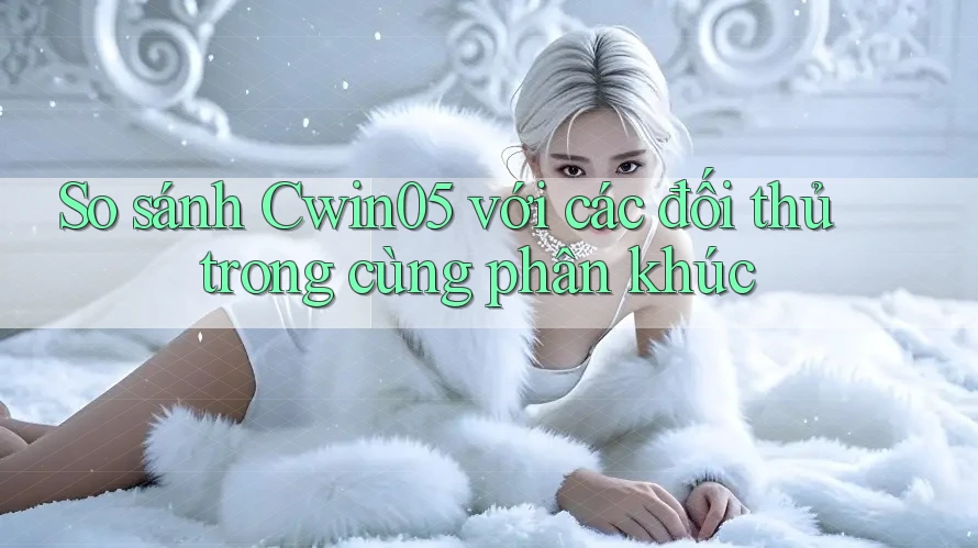 So sánh Cwin05 với các đối thủ trong cùng phân khúc So sánh Cwin05 với các đối thủ trong cùng phân khúc