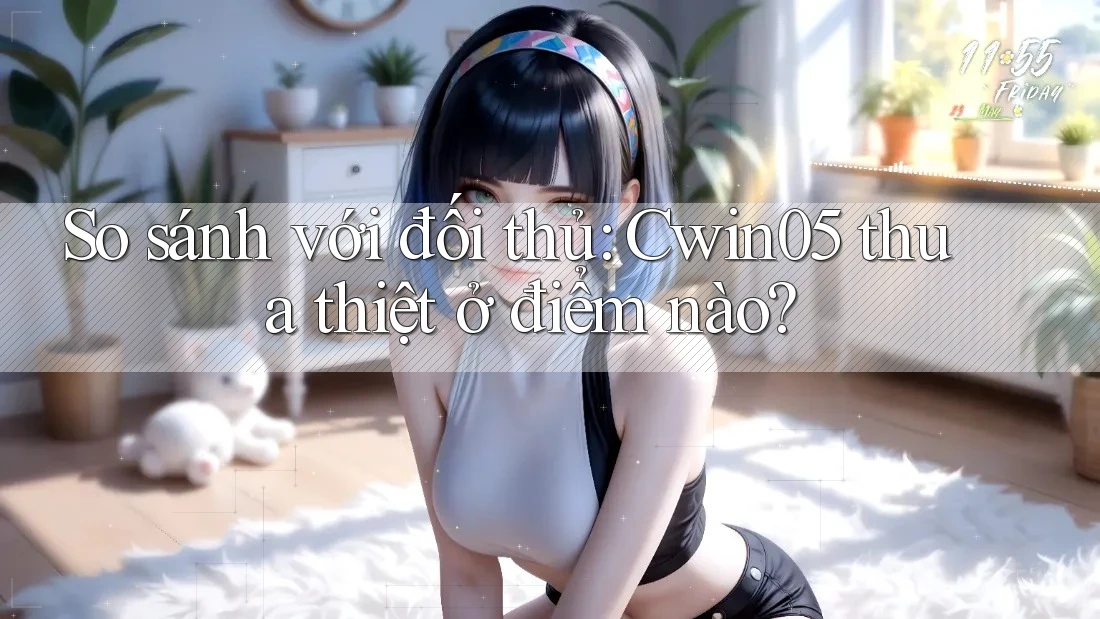 So sánh với đối thủ: Cwin05 thua thiệt ở điểm nào? So sánh với đối thủ: Cwin05 thua thiệt ở điểm nào?