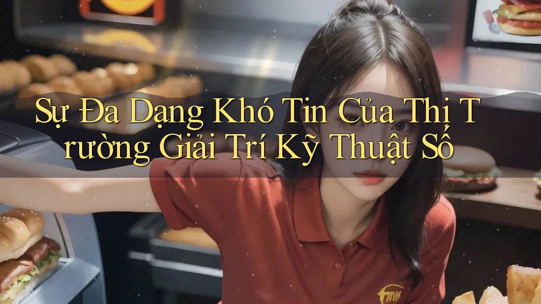 Sự Đa Dạng Khó Tin Của Thị Trường Giải Trí Kỹ Thuật Số
