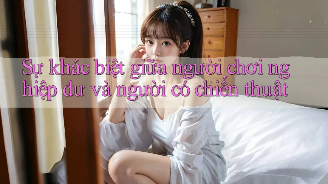Sự khác biệt giữa người chơi nghiệp dư và người có chiến thuật