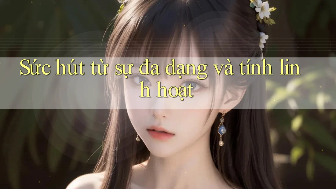 Sức hút từ sự đa dạng và tính linh hoạt Sức hút từ sự đa dạng và tính linh hoạt