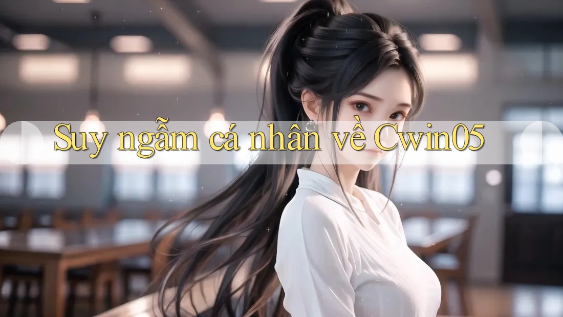 Suy ngẫm cá nhân về Cwin05