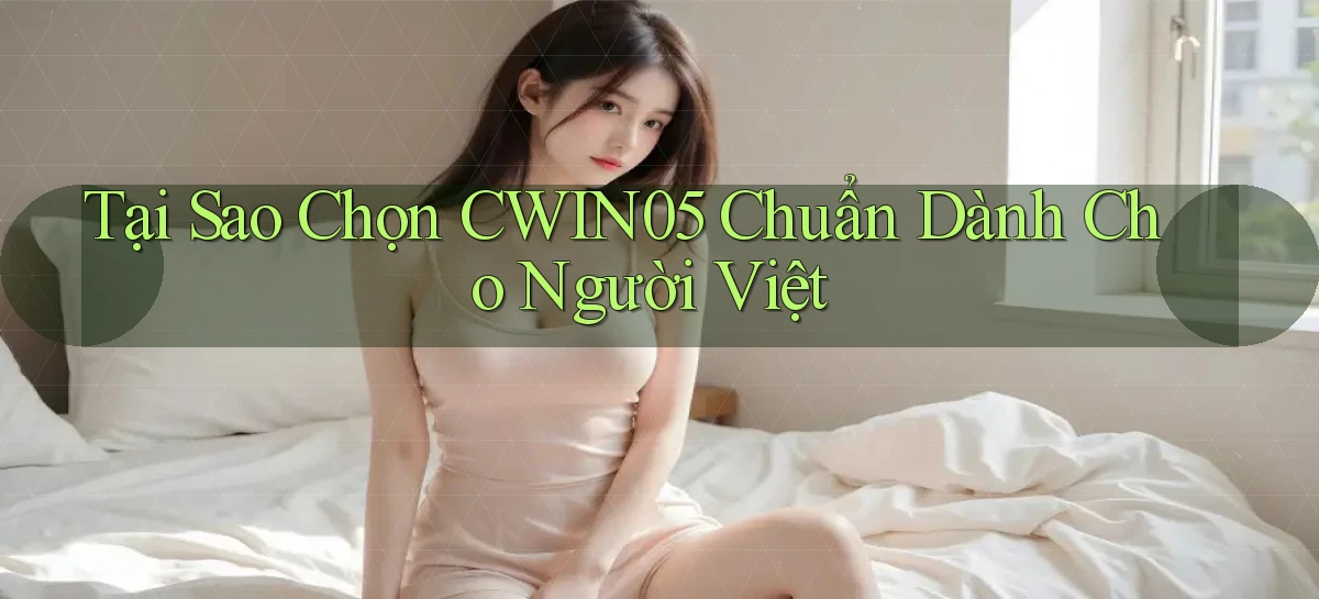 tại sao chọn cwin05 chuẩn dành cho người việt