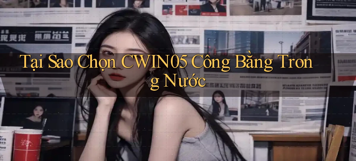 tại sao chọn cwin05 công bằng trong nước
