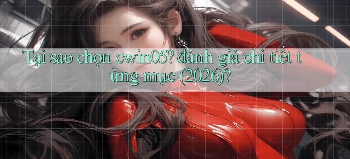 Tại sao chọn cwin05 đánh giá chi tiết từng mục (2026)