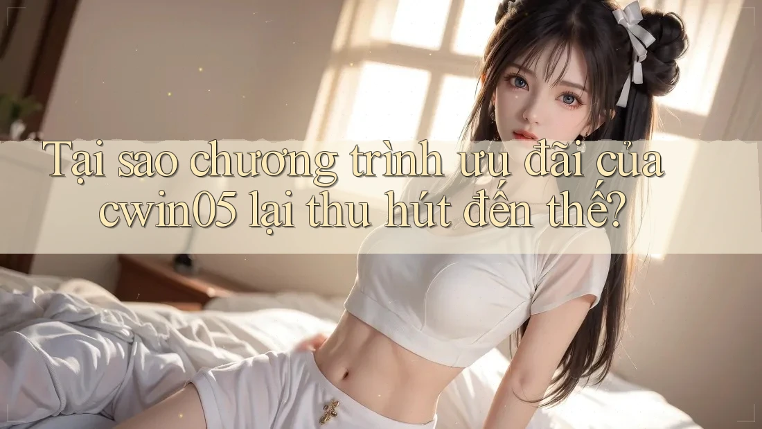 Tại sao chương trình ưu đãi của cwin05 lại thu hút đến thế? Tại sao chương trình ưu đãi của cwin05 lại thu hút đến thế?
