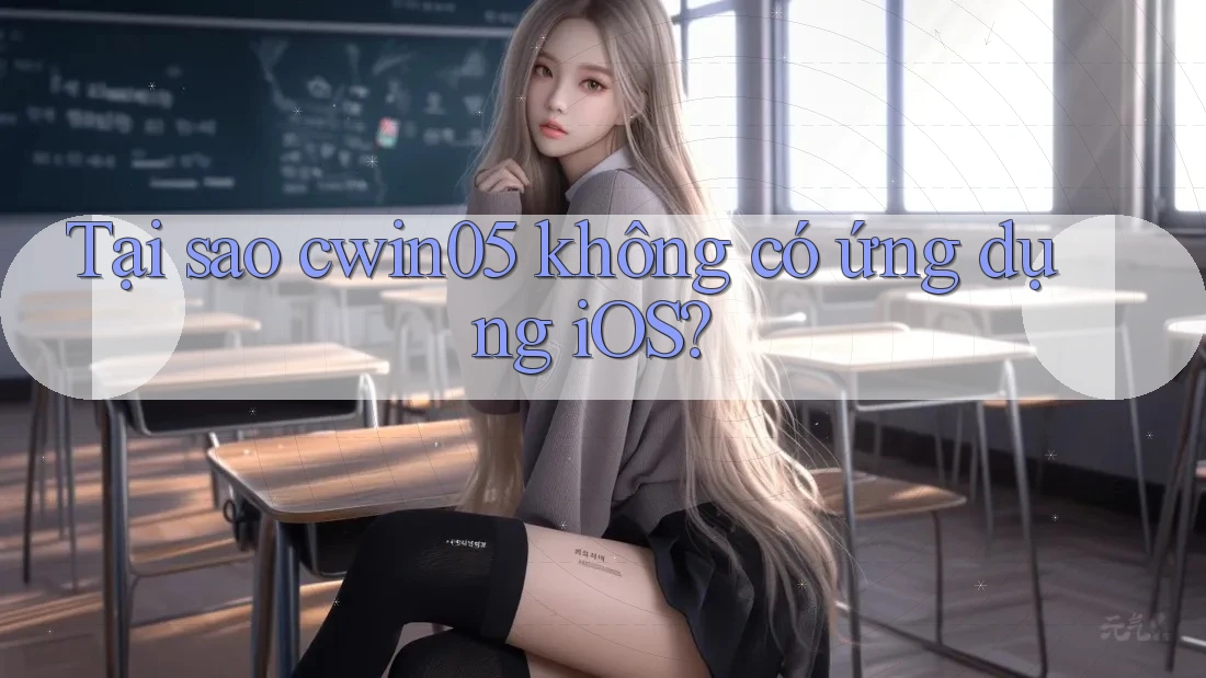 Tại sao cwin05 không có ứng dụng iOS? Tại sao cwin05 không có ứng dụng iOS?