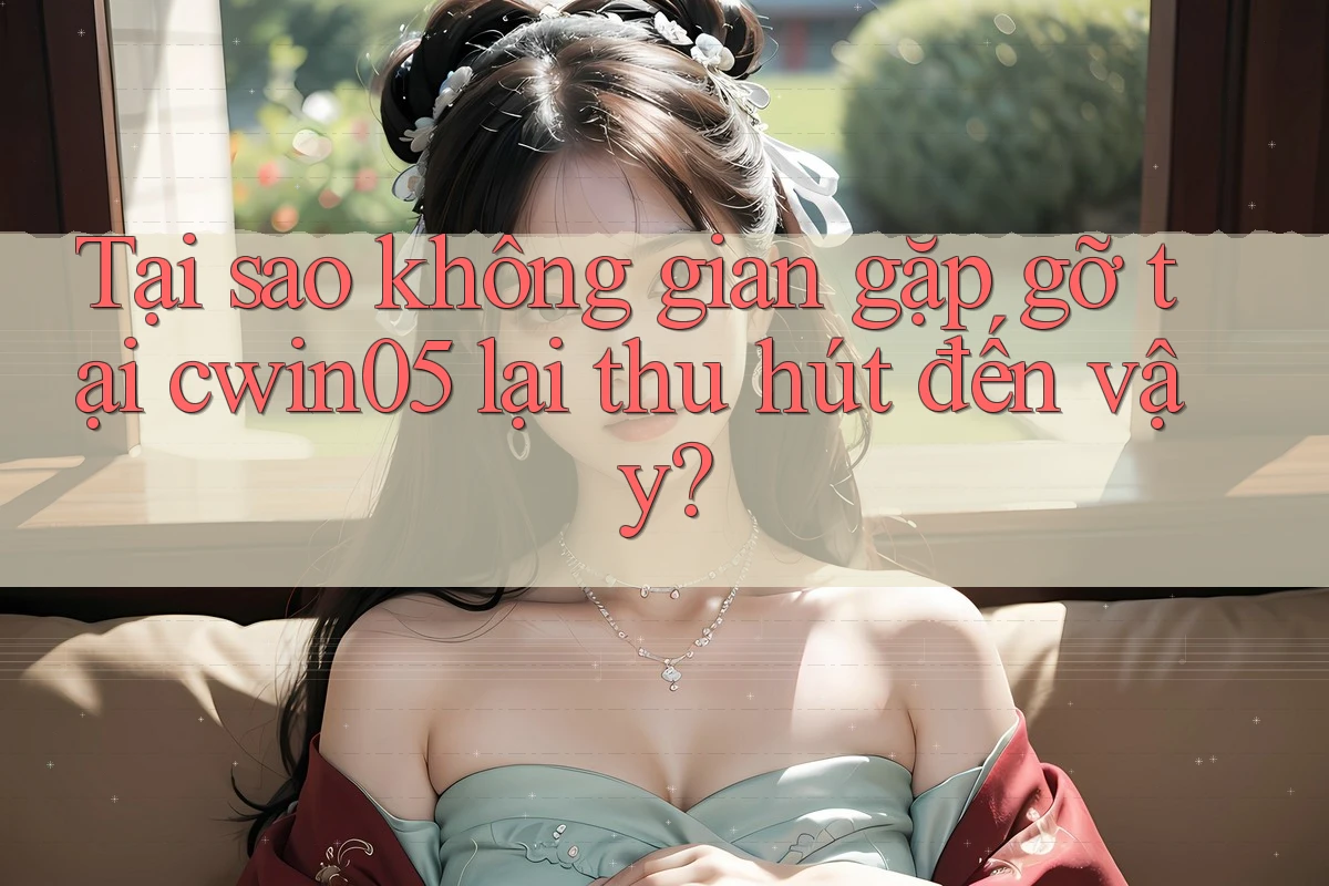 Tại sao không gian gặp gỡ tại cwin05 lại thu hút đến vậy?