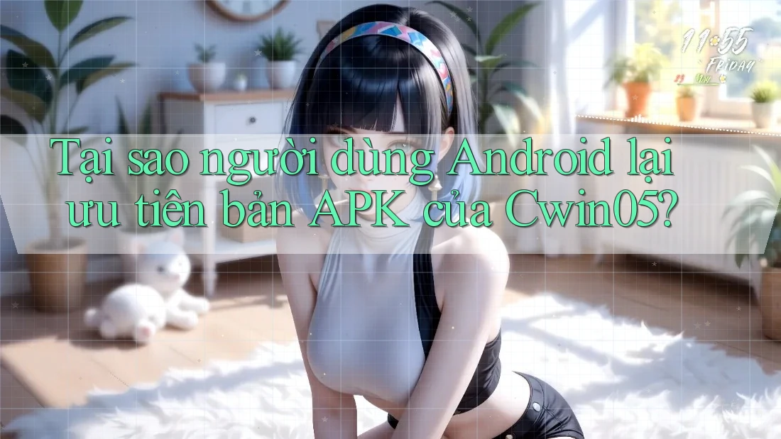 Tại sao người dùng Android lại ưu tiên bản APK của Cwin05?