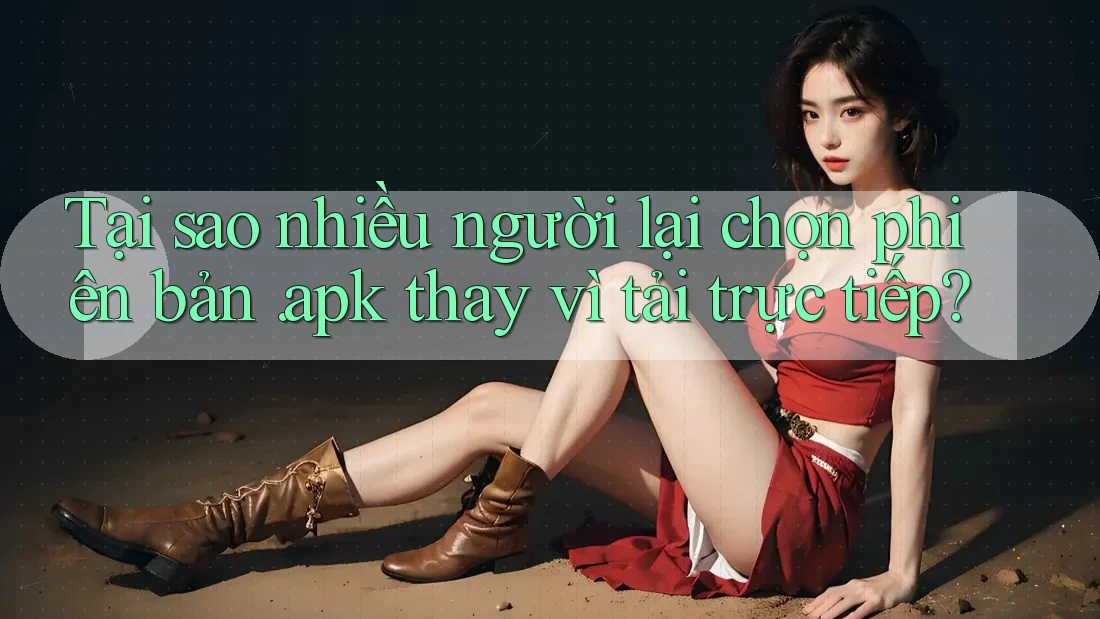Tại sao nhiều người lại chọn phiên bản. apk thay vì tải trực tiếp? Tại sao nhiều người lại chọn phiên bản. apk thay vì tải trực tiếp?