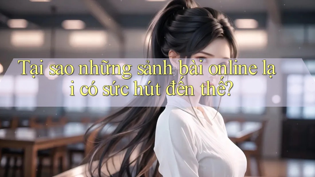 Tại sao những sảnh bài online lại có sức hút đến thế? Tại sao những sảnh bài online lại có sức hút đến thế?