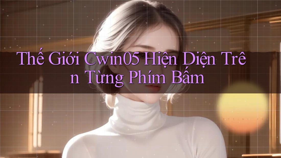 Thế Giới Cwin05 Hiện Diện Trên Từng Phím Bấm