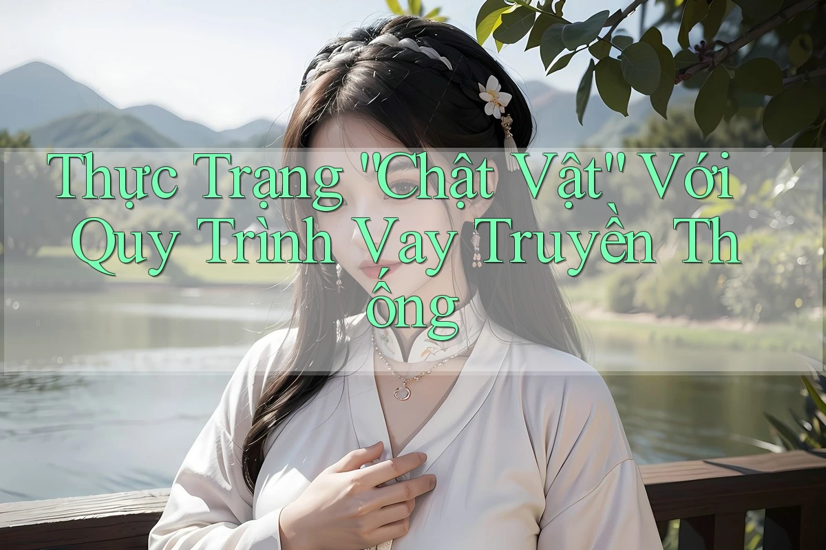 Thực Trạng “Chật Vật” Với Quy Trình Vay Truyền Thống Thực Trạng “Chật Vật” Với Quy Trình Vay Truyền Thống