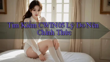 tìm kiếm cwin05 lý do nên chính thức