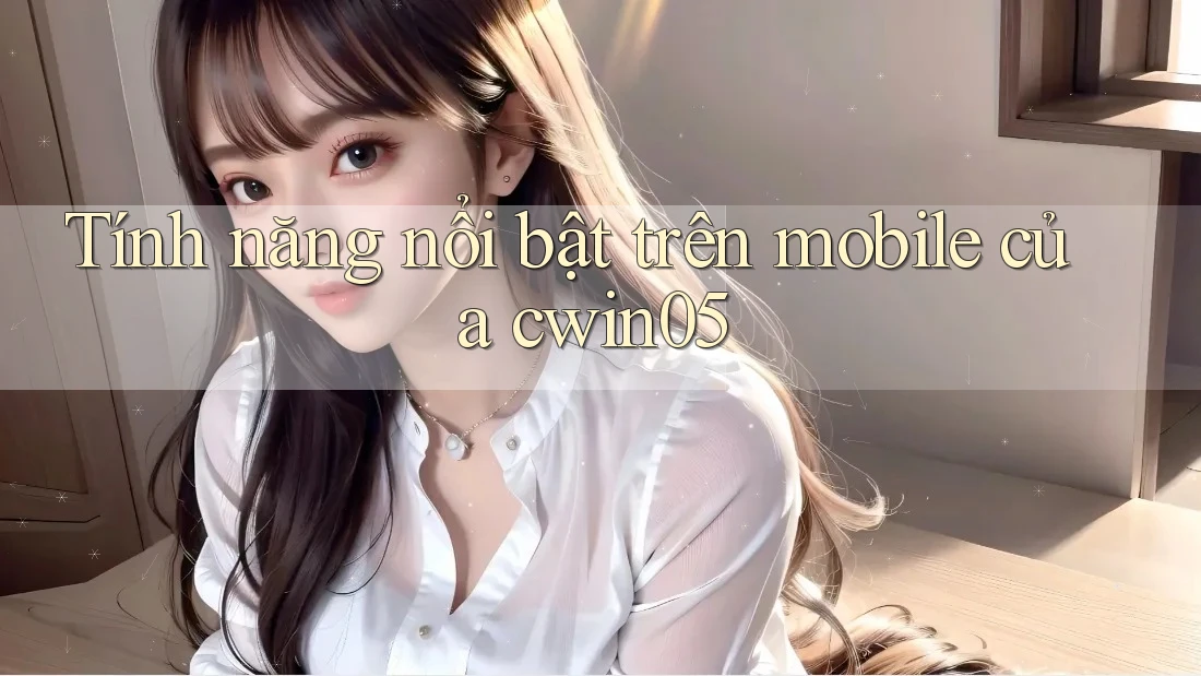 Tính năng nổi bật trên mobile của cwin05 Tính năng nổi bật trên mobile của cwin05