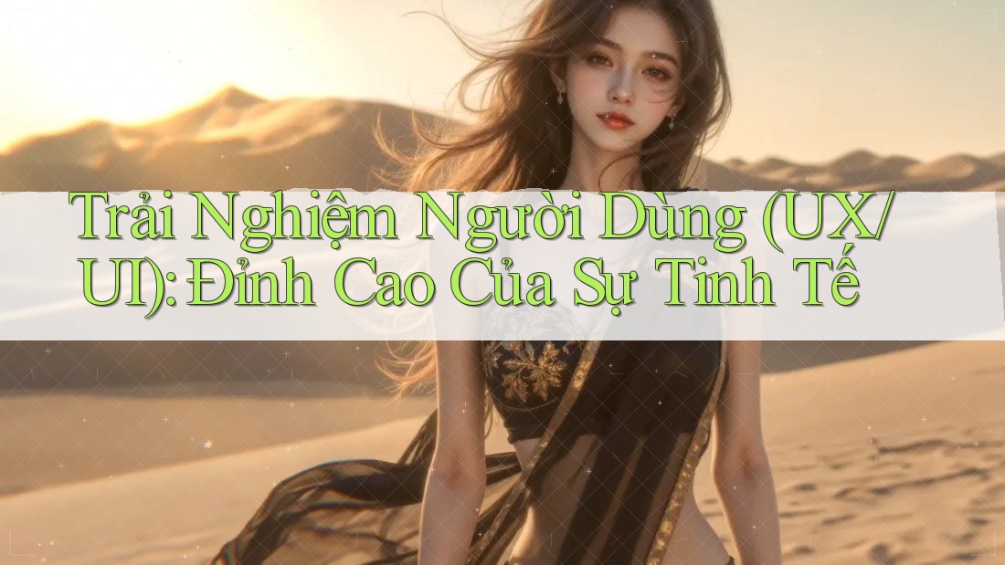 Trải Nghiệm Người Dùng (UX/UI): Đỉnh Cao Của Sự Tinh Tế Trải Nghiệm Người Dùng (UX/UI): Đỉnh Cao Của Sự Tinh Tế