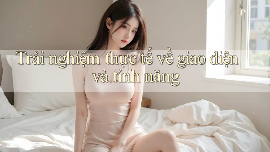 Trải nghiệm thực tế về giao diện và tính năng Trải nghiệm thực tế về giao diện và tính năng