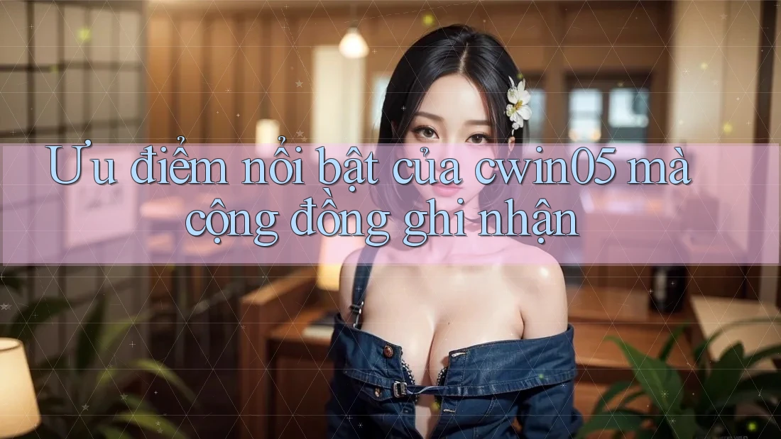 Ưu điểm nổi bật của cwin05 mà cộng đồng ghi nhận Ưu điểm nổi bật của cwin05 mà cộng đồng ghi nhận
