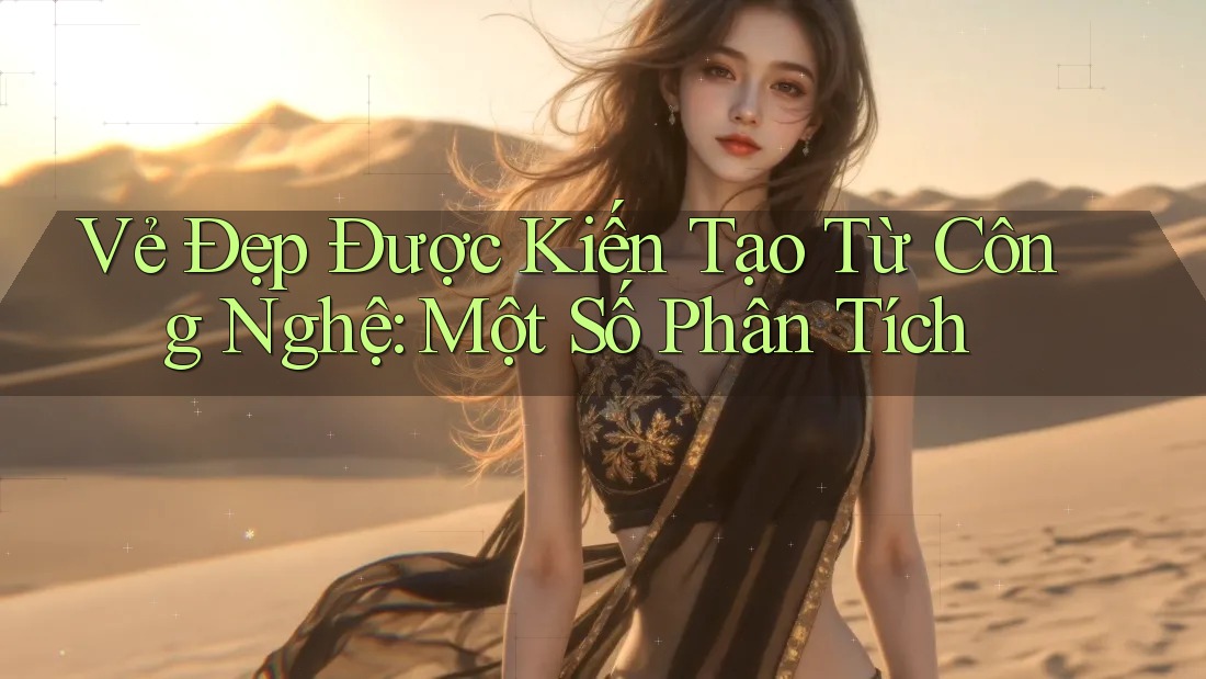 Vẻ Đẹp Được Kiến Tạo Từ Công Nghệ: Một Số Phân Tích
