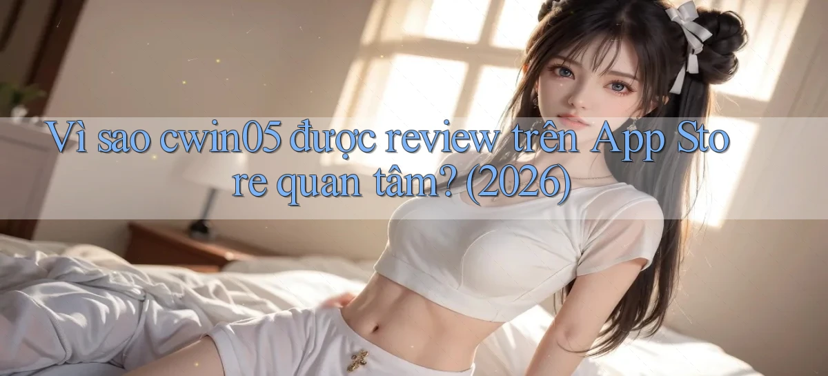 Vì sao cwin05 được review trên App Store quan tâm (2026)