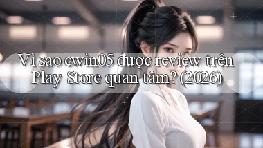 Vì sao cwin05 được review trên Play Store quan tâm (2026)