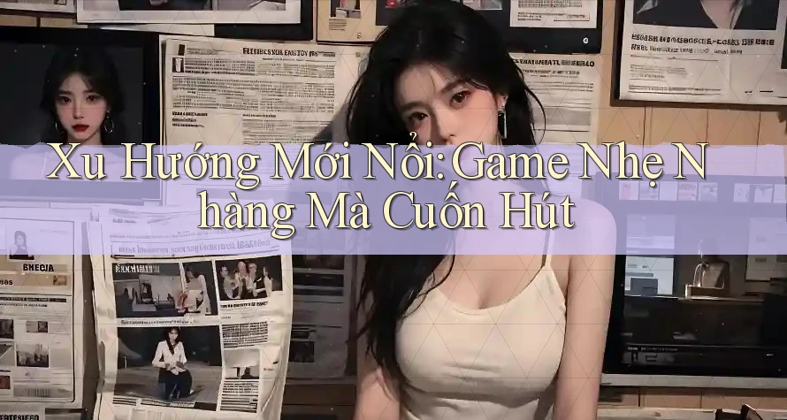 Xu Hướng Mới Nổi: Game Nhẹ Nhàng Mà Cuốn Hút Xu Hướng Mới Nổi: Game Nhẹ Nhàng Mà Cuốn Hút