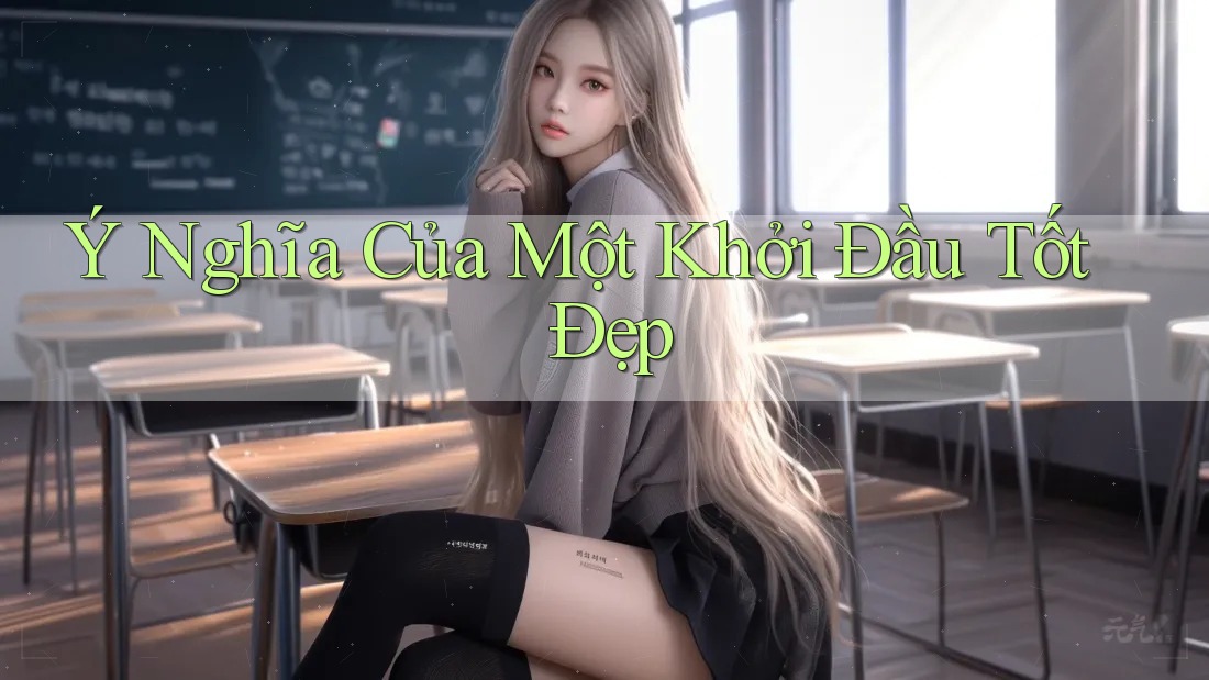Ý Nghĩa Của Một Khởi Đầu Tốt Đẹp Ý Nghĩa Của Một Khởi Đầu Tốt Đẹp