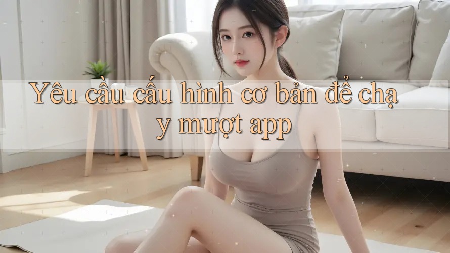 Yêu cầu cấu hình cơ bản để chạy mượt app Yêu cầu cấu hình cơ bản để chạy mượt app