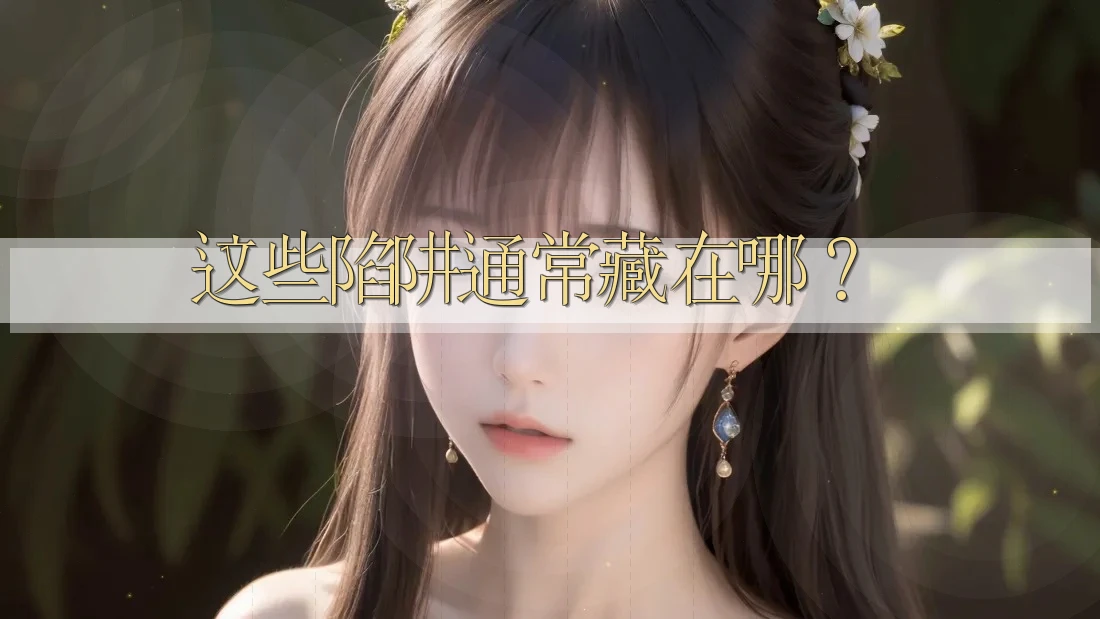 这些陷阱通常藏在哪？